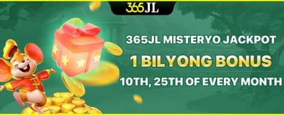 365JL Mystery Jackpot promotional banner